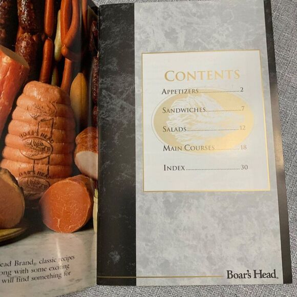 Vintage Boars Head Classic Recipes Cookbook 1991 Edition - Picture 2 of 8